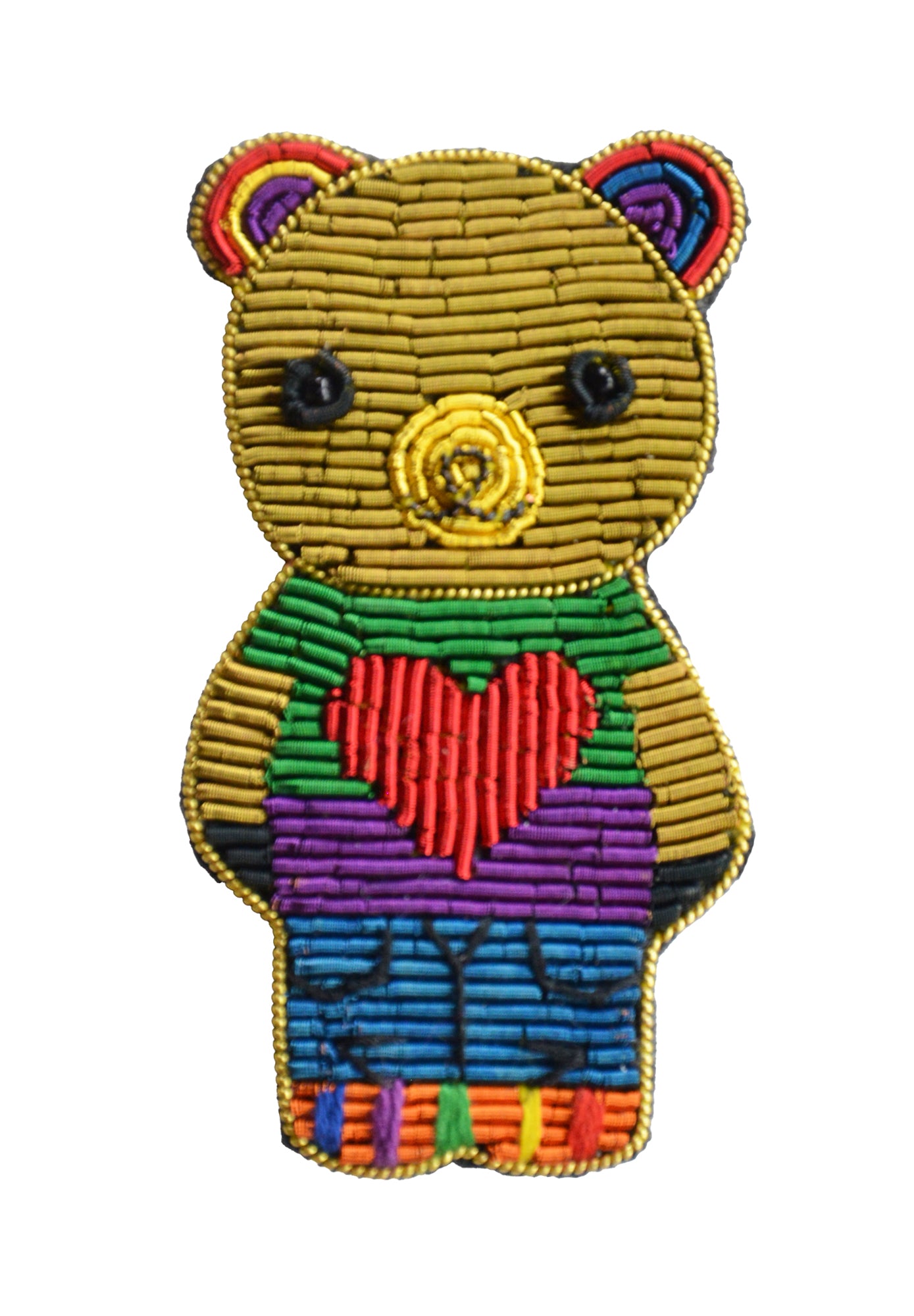 Pride Bear Brooch