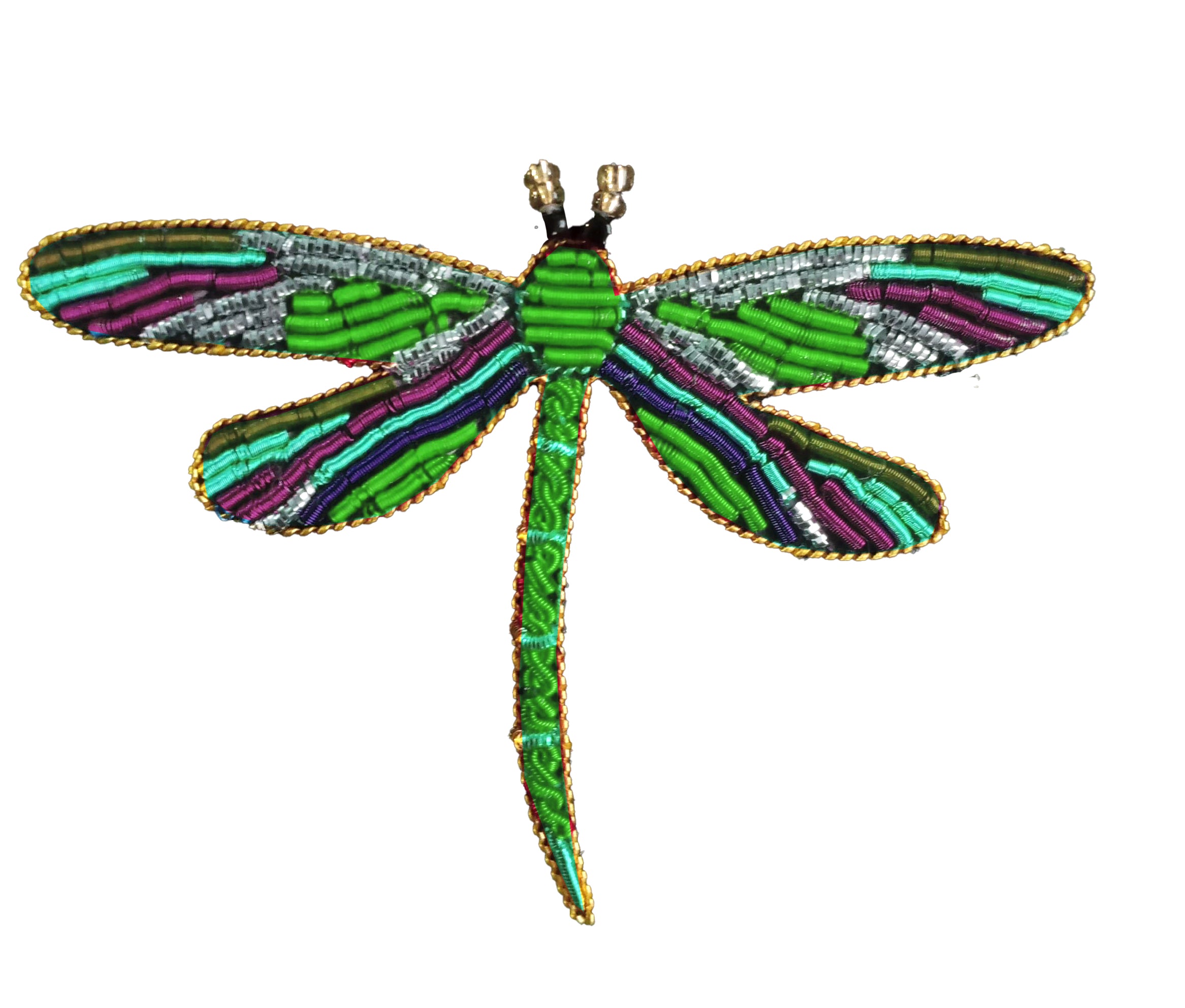 Green Dragonfly Brooch