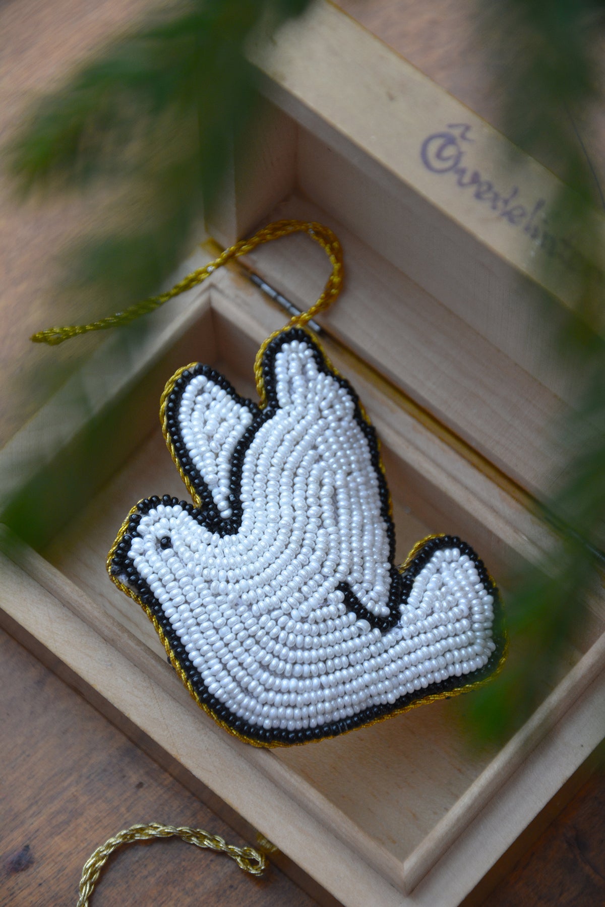 Peace Dove + Hope Cloud, Ornament Gift Set