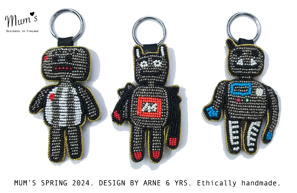 Mum S Goes Hamburg With New Little Joyful Things Nordstilj 13 15 1   ROBOT KEYRINGS 2024 NORDSTILJ 