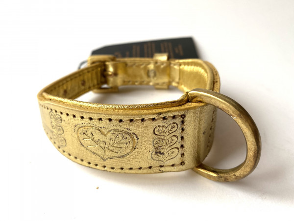 GOLDEN collar pet dog koira panta lemmikki kulta mums nahka leathr highend HR GOLDEN collar pet dog koira panta lemmikki kulta mums nahka leathr highend HR
