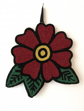 FLOWER red art wallart taide mums HR FLOWER red art wallart taide mums HR