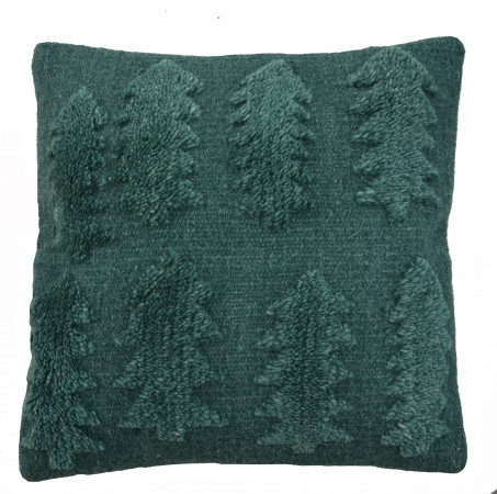 FOREST tyynynpaallinen cushion green 45x45cm HR FOREST tyynynpaallinen cushion green 45x45cm HR