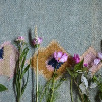 valhalla kasvivarjatty natural plantbased dye rug mums hr