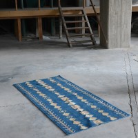 valhalla sininen bluex200cm mums villamatto woolrug kasvivarjatty hr15