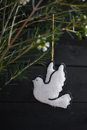 rauhankyyhky peace dove hanging christmas joulukoriste kultanauha mums finnish hr rauhankyyhky peace dove hanging christmas joulukoriste kultanauha mums finnish hr