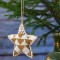 star gold white mums handmade hr