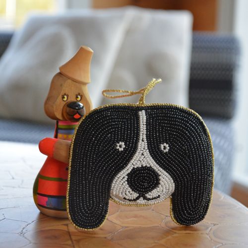 Söpö Hertta haukku joulukoriste